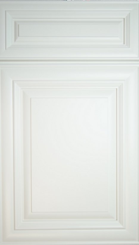 Classic White Raised Panel kitchen cabinets, photo 1