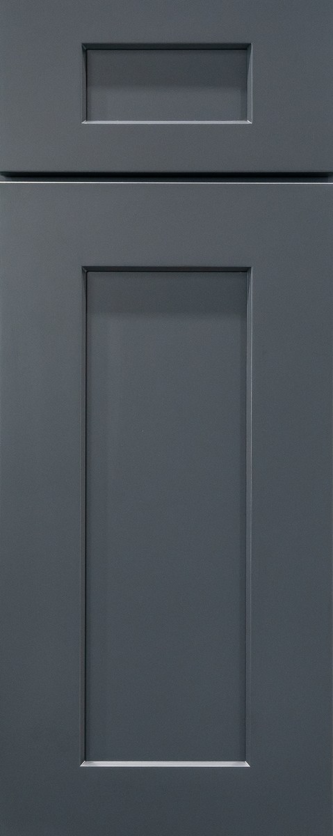 Cyber Grey kitchen cabinets, photo 1