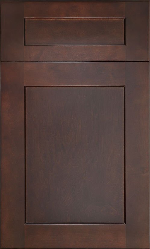 Espresso Shaker kitchen cabinets, photo 1