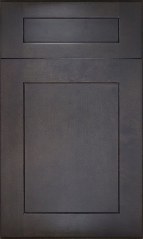 Modern Slate Shaker kitchen cabinets, photo 1