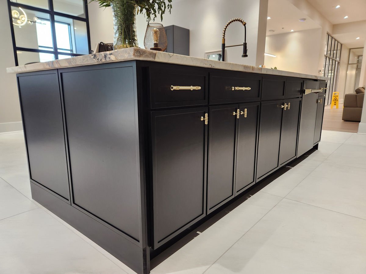 Slim Shaker Ebony slim shaker kitchen cabinets