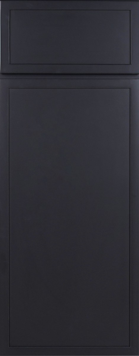 Slim Shaker Ebony cabinet door