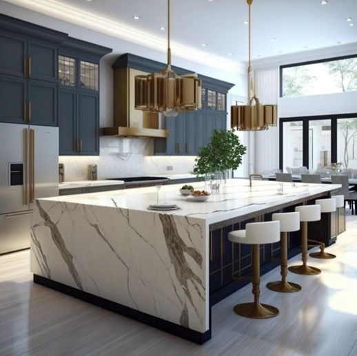 Custom cabinetry in a modern kitchen in Tampa Bay