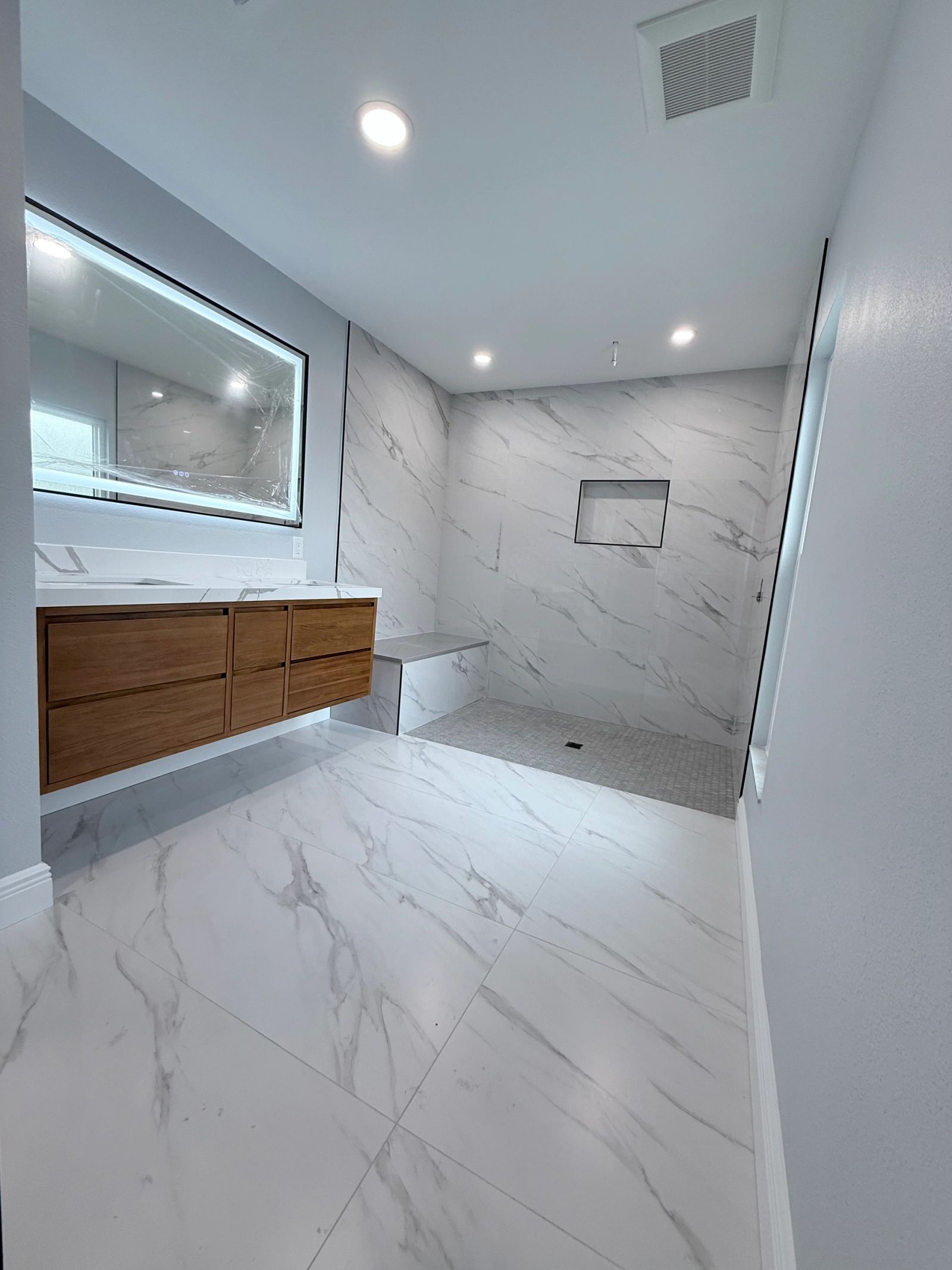 Saw Grass bathroom remodel by C&A Contracting in Tampa Bay