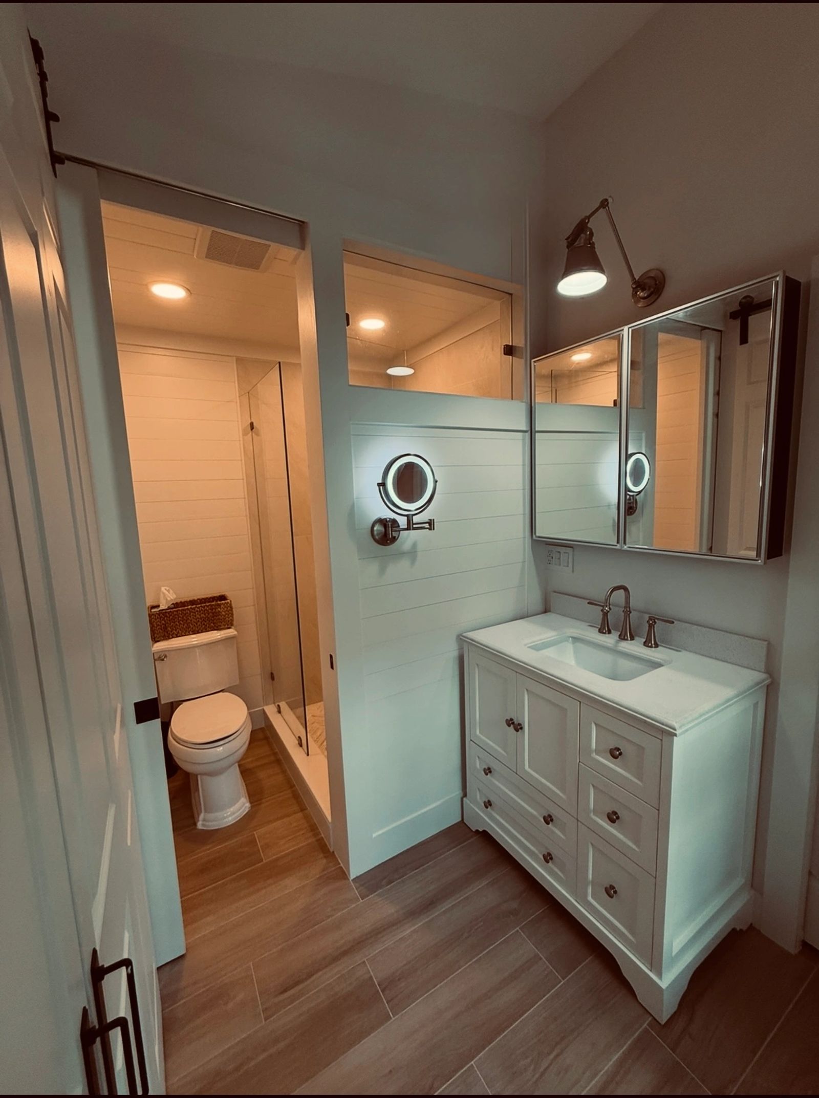 Luxury master suite bathroom vanity, garage conversion in Tampa Bay by C&A Contracting